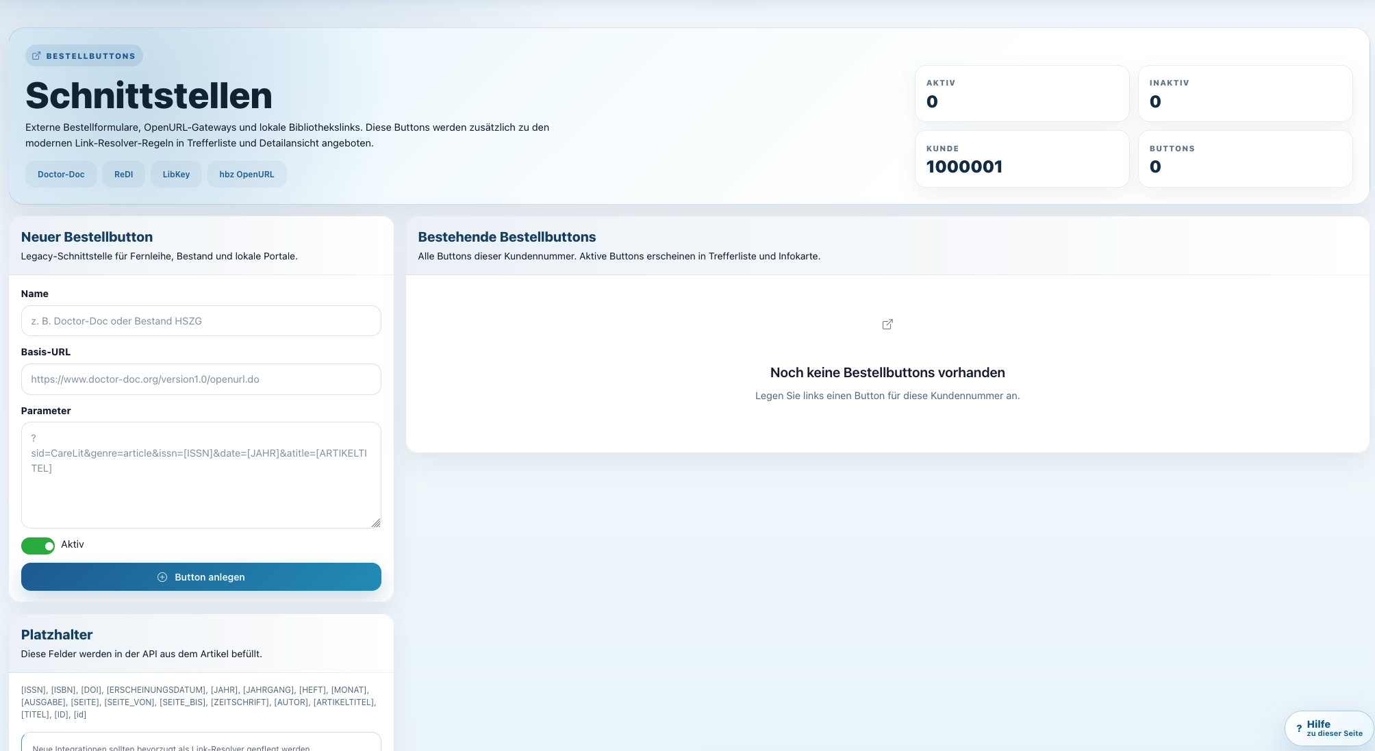 CareLit fügt sich in bestehende Bibliothekssysteme ein.