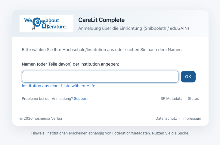 Hochschulzugänge lassen sich elegant anbinden.