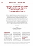 Vorschauseite 1: Strategie zur Entwicklung und Implementierung digitaler interdisziplinärer Versorgungsstrukturen