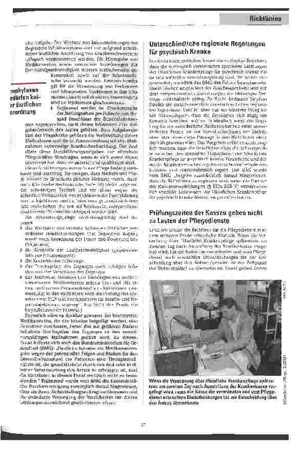 Vorschauseite 3: Anlass zu Auseinandersetzungen Das Für und Wider der Richtlinien nach § 92 SGB V