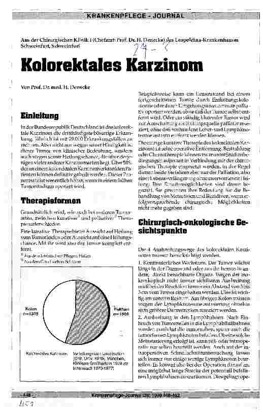 Vorschauseite 1: Kolorektales Karzinom