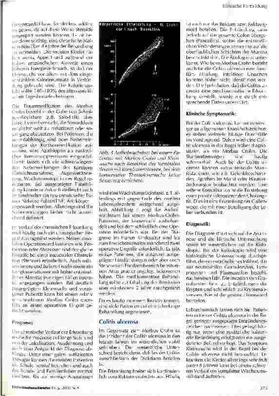 Vorschauseite 3: Chronisch entzündliche Darmerkrankungen im Kindesalter