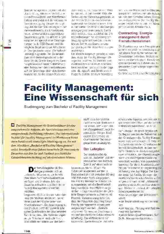 Vorschauseite 3: Konsequentes Energiemanagement senkt Kosten