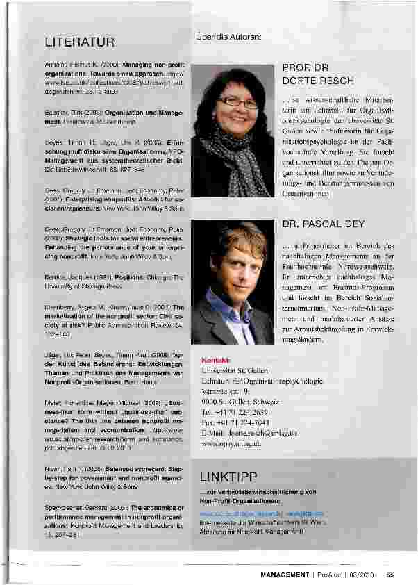 Vorschauseite 6: CHANGE MANAGEMENT IN NON-PROFIT-ORGANISATIONEN