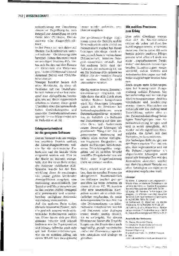 Vorschauseite 3: Wie die elektronische Fieberkurve mobil wird