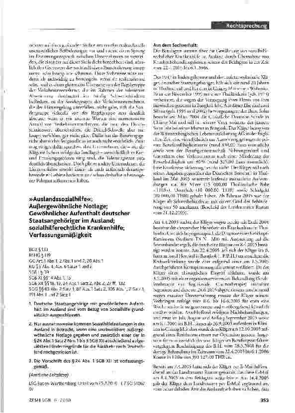 Vorschauseite 4: Unentgeltliche Beförderung schwerbehinderter Menschen; pauschale Erstattung von Fahrgeldausfällen; Gebot der Systemgerechtigkeit