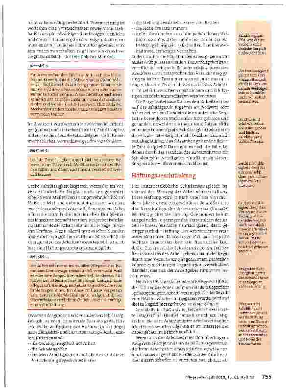 Vorschauseite 2: Arbeitnehmerhaftung - Innerbetrieblicher Schadensausgleich: Fahrlässig oder vorsätzlich?