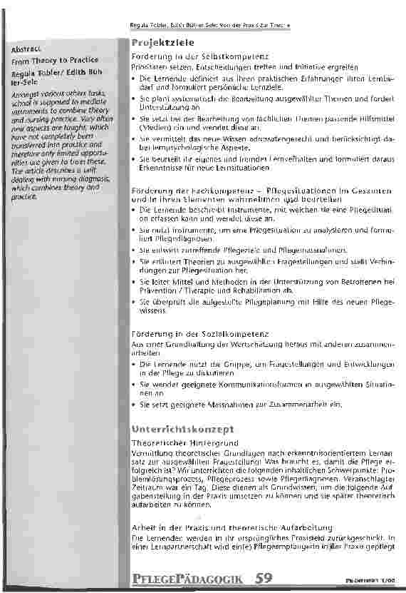 Vorschauseite 2: Von der Praxis zur Theorie