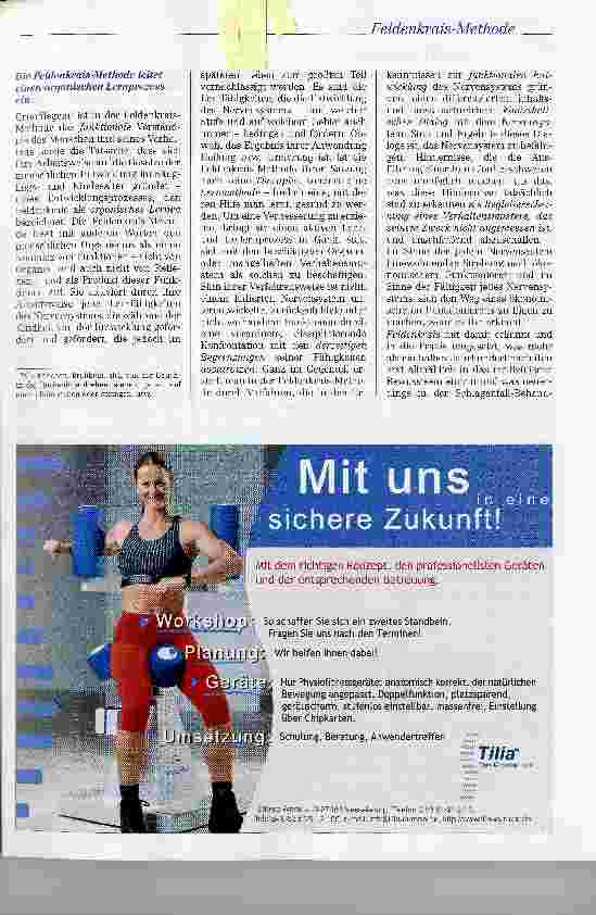 Vorschauseite 2: Die Feldenkrais-Methode -ein Weg, die Absicht zu befreien
