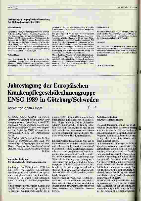 Vorschauseite 4: Bildungskonzept für Pflegeberufe