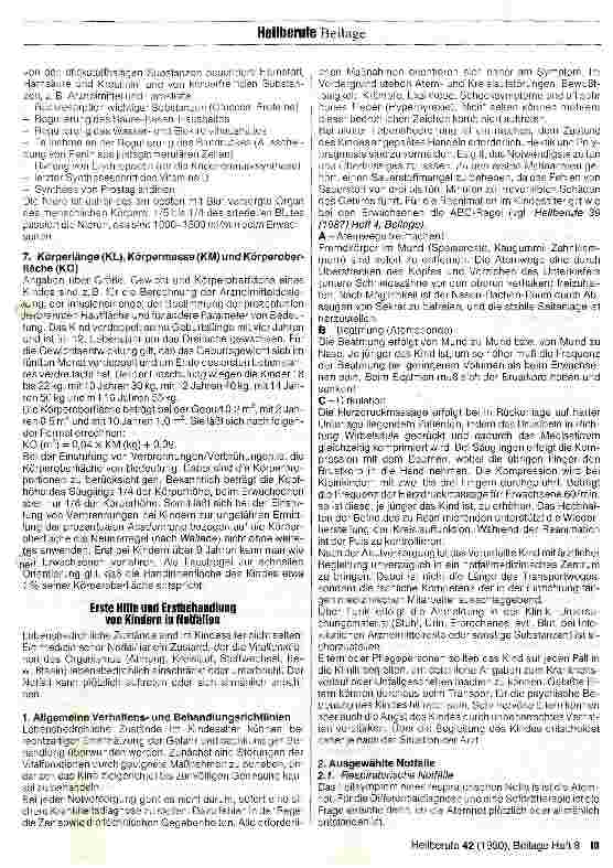 Vorschauseite 3: Erste Hilfe und Erstbehandlung von Kindern in Notfallsituationen
