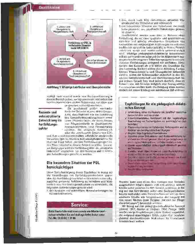 Vorschauseite 2: Notwendiges Übel oder geeignetes Hilfsmittel? Empirische Erhebung zur Fortbildung der PDL nach § 80 SGB XI