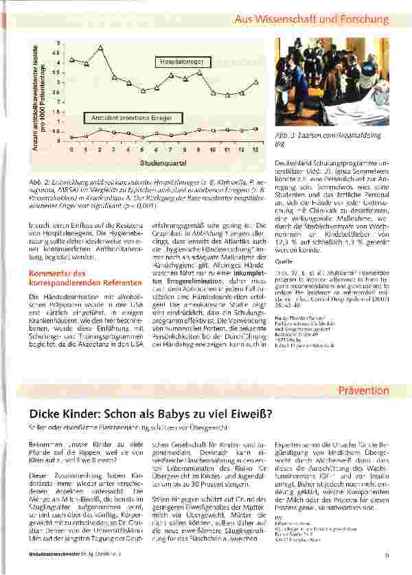 Vorschauseite 3: Compliance für Händehygiene und Handschuhgebrauch: Was bewirkt ein intensives Schulungsprogramm?