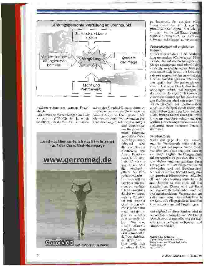 Vorschauseite 4: Mit Zahlen Fakten schaffen Das richtige Zahlenmaterial entscheidet über das Ergebnis von Vergütungsverhandlungen, Teil 1
