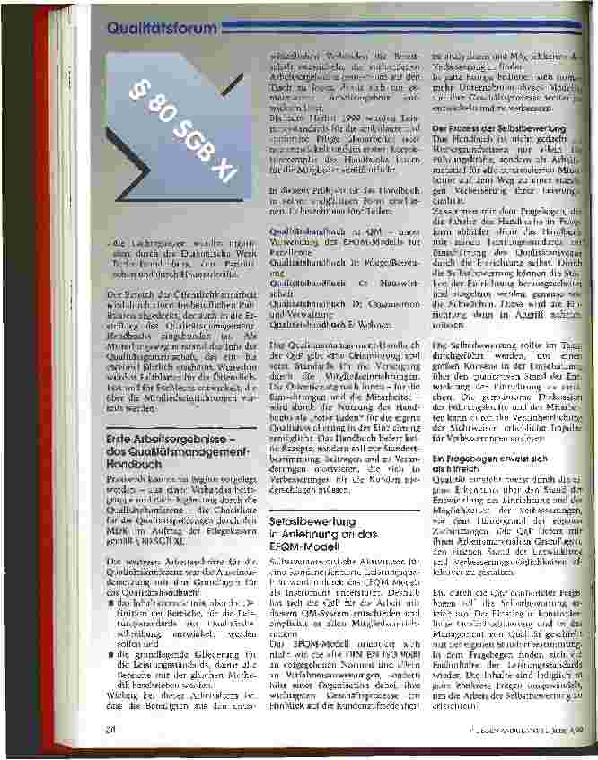 Vorschauseite 4: Qualitätsoffensive im Schulterschluss Kooperation