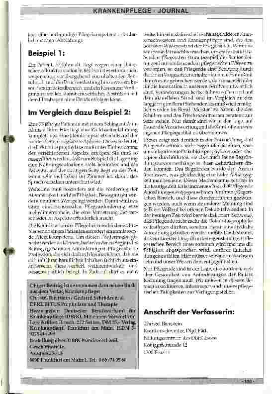 Vorschauseite 4: Pflege als Profession