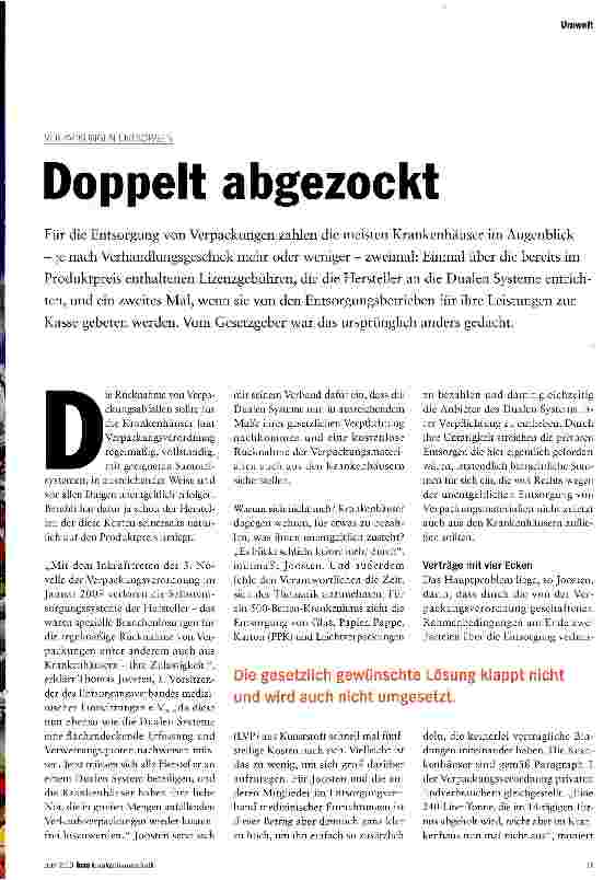 Vorschauseite 2: Doppelt abgezockt