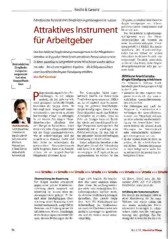 Vorschauseite 1: Attraktives Instrument für Arbeitgeber