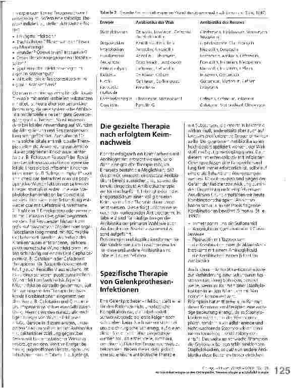Vorschauseite 3: Antibiotikatherapie in der Orthopädie, Traumatologie und Unfallchirurgie