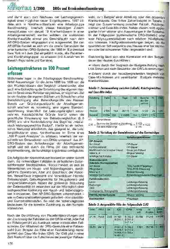 Vorschauseite 2: AP-DRGs und Kostenträgerrechnung aus praktischer Sicht