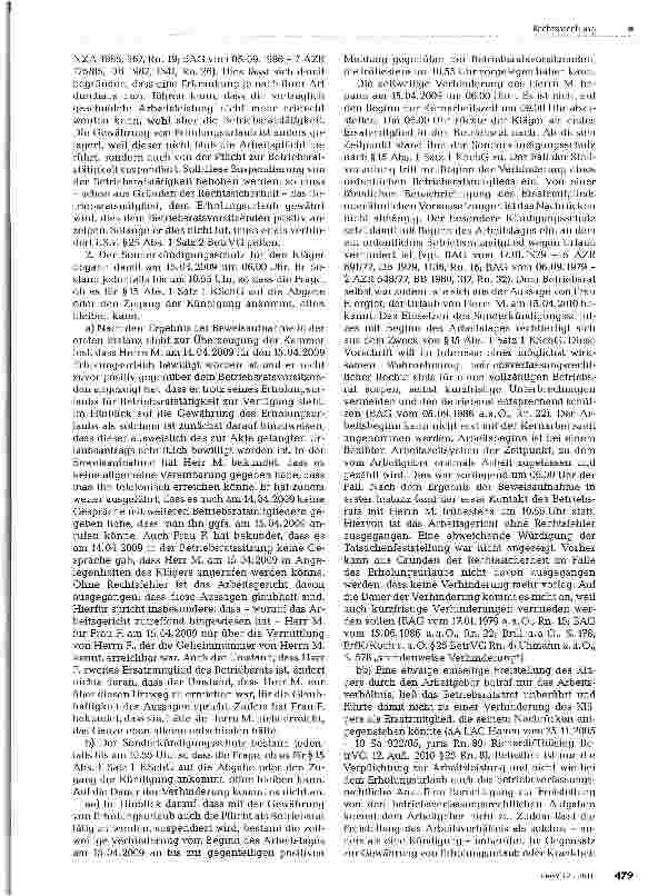 Vorschauseite 4: Sonder Kündigungsschutz eines Ersatzmitglieds