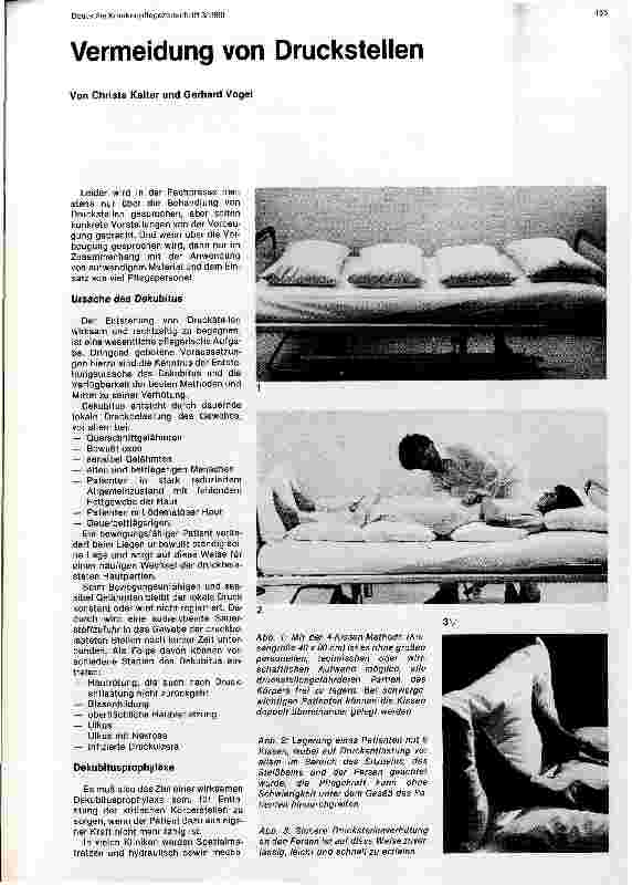 Vorschauseite 1: Vermeidung von Druckstellen