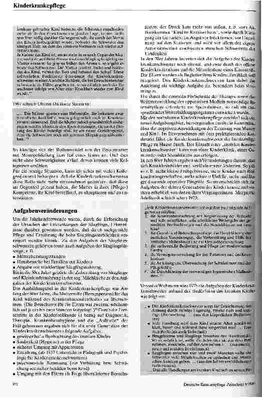 Vorschauseite 6: Von der Säuglingspflegerin zur Kinderkrankenschwester