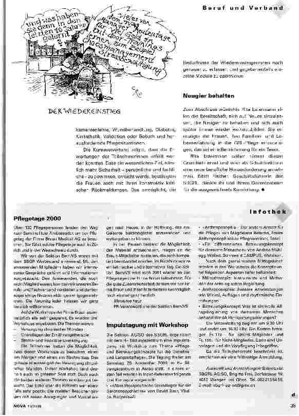 Vorschauseite 2: Der Weg zurück in den Pflegeberuf