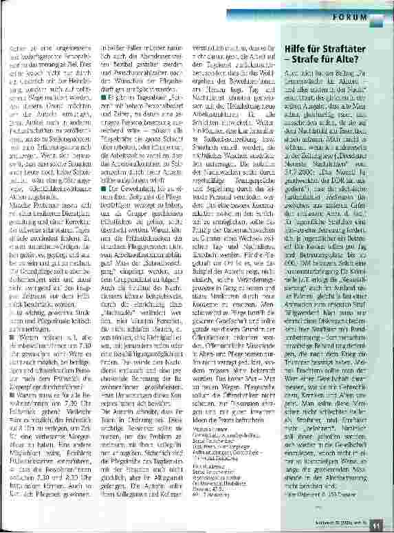 Vorschauseite 2: Nächtliche Morgentoilette im Schnellwaschgang