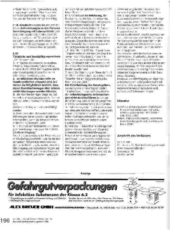 Vorschauseite 4: Das neue Infektionsschutzgesetz - IfSG Konsequenzen für die Krankenhaushygiene