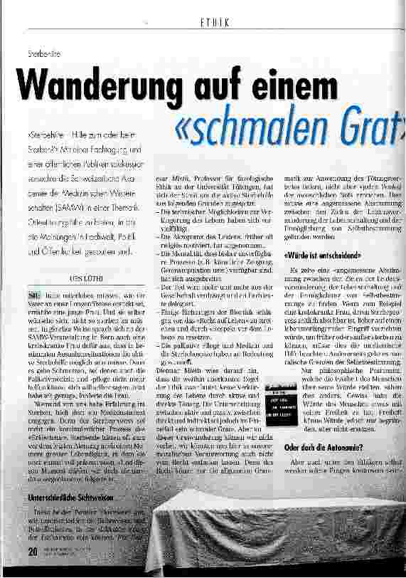 Vorschauseite 1: Wanderung auf einem schmalen Grat