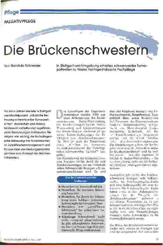 Vorschauseite 1: Die Brückenschwestern