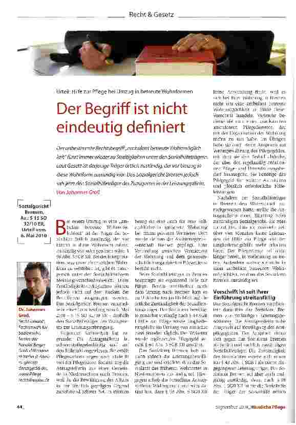 Vorschauseite 1: Homecare Der Begriff ist nicht eindeutig definiert