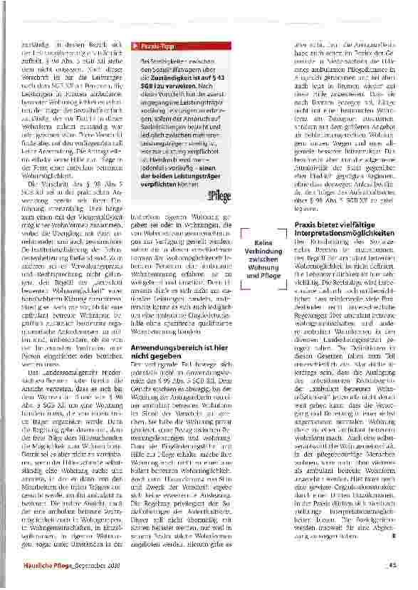 Vorschauseite 2: Homecare Der Begriff ist nicht eindeutig definiert