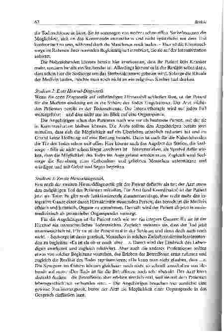 Vorschauseite 6: Seelsorge und Krisenbegleitung bei Hirntod und Organentnahme
