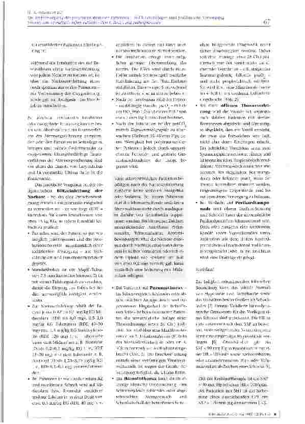 Vorschauseite 6: Die Erstversorgung des polytraumatisierten Patienten - Teil I: Grundlagen und präklinische Versorgung