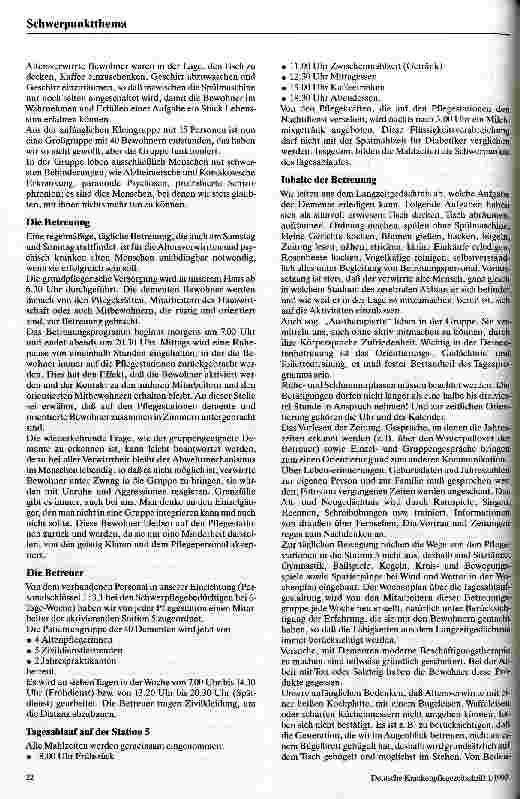 Vorschauseite 2: Lebensqualität in einer Pflegeeinrichtung