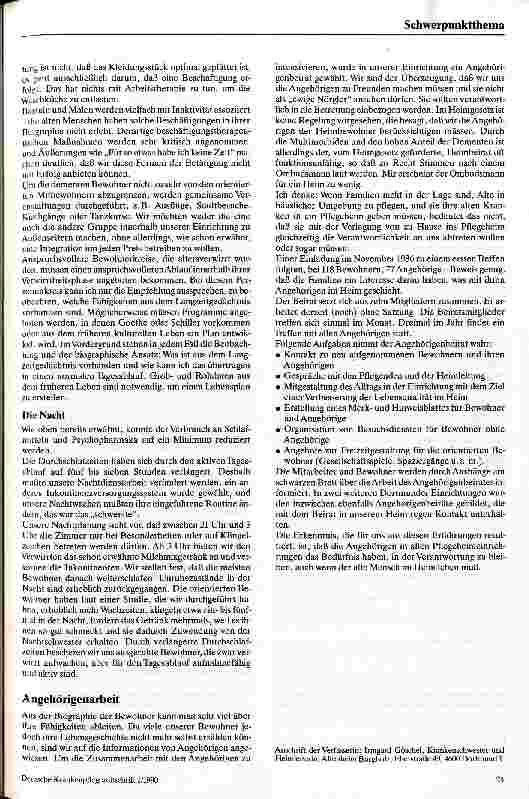 Vorschauseite 3: Lebensqualität in einer Pflegeeinrichtung