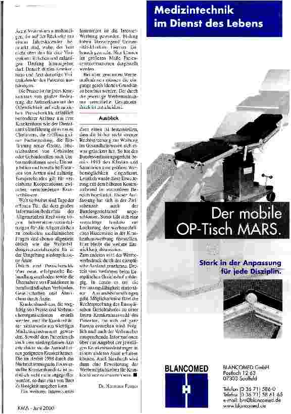 Vorschauseite 4: Krankenhauswerbung - für viele (noch) ein Fremdwort Recht für den Klinik-Manager