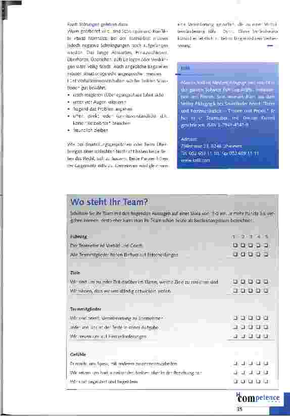 Vorschauseite 4: Fit fürs Team