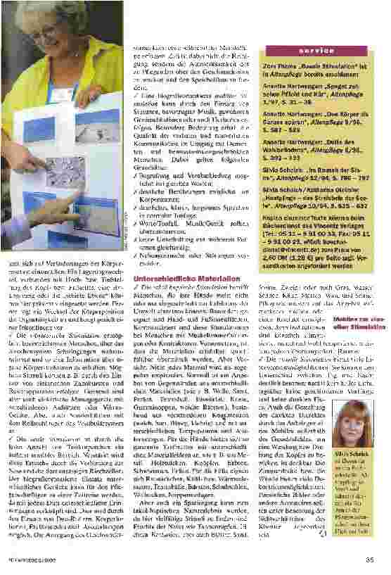 Vorschauseite 4: Helfende Hände basale stimulation