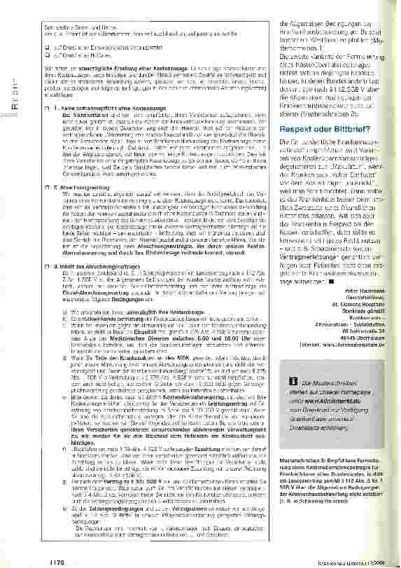 Vorschauseite 2: Fodern statt Betteln!