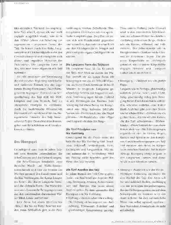 Vorschauseite 2: Taijiquan und Physiotherapie