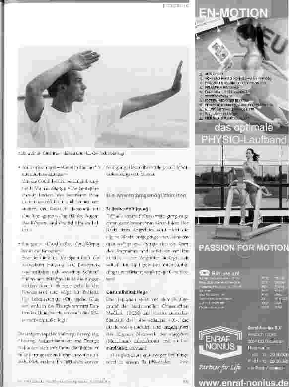 Vorschauseite 3: Taijiquan und Physiotherapie
