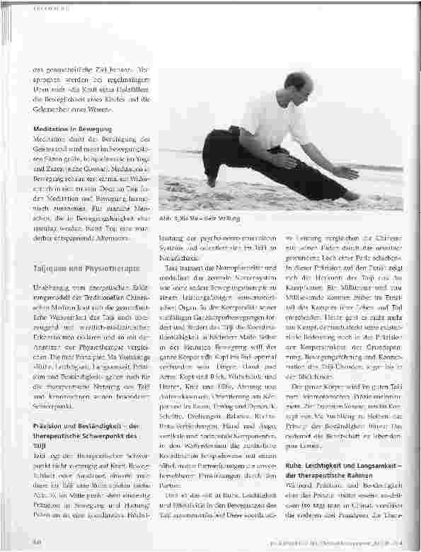 Vorschauseite 4: Taijiquan und Physiotherapie