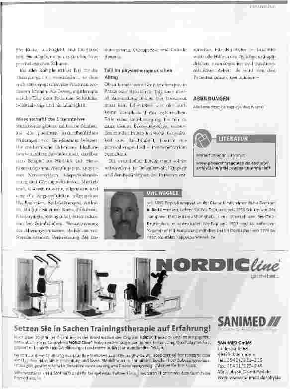Vorschauseite 5: Taijiquan und Physiotherapie