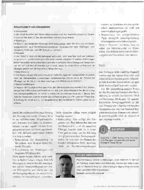 Vorschauseite 6: Taijiquan und Physiotherapie