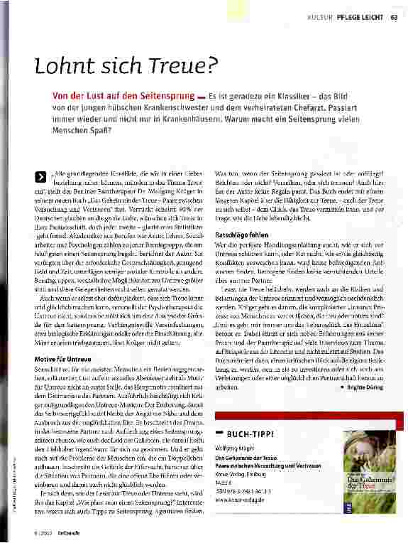 Vorschauseite 1: Lohnt sich Treue?