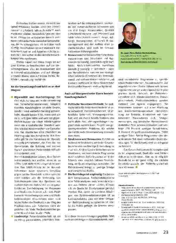 Vorschauseite 2: Für Sicherheit lohnt es sich zu klotzen