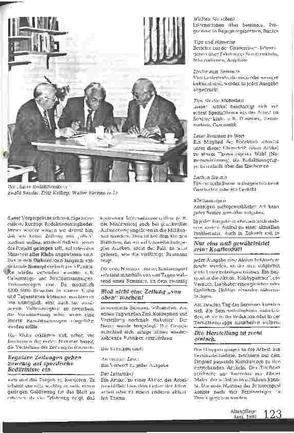Vorschauseite 2: Seniorenpost Bielefeld
